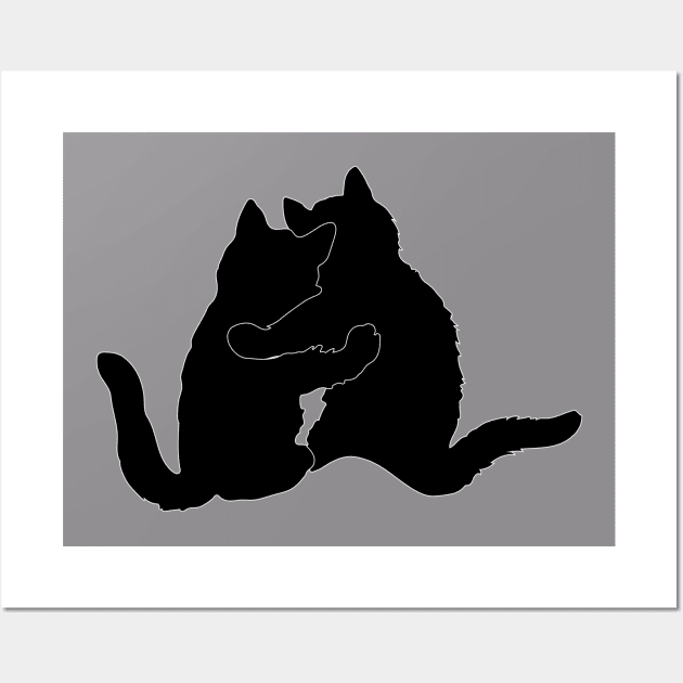 Cat Lovers Wall Art by CreativeDesignStore